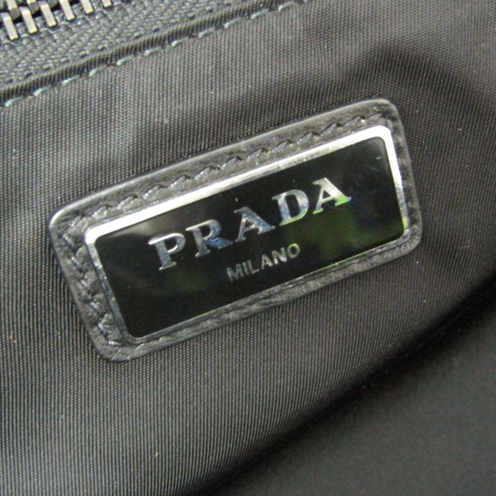 PRADA Black Leather Shoulder Bag - Picture 13 of 15